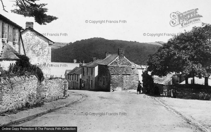 Photo of Bere Ferrers, The Village 1898