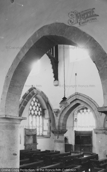 Photo of Bere Regis, Church Nave c.1965