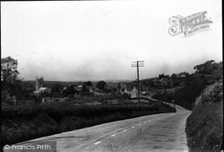 From Poole Hill c.1950, Bere Regis