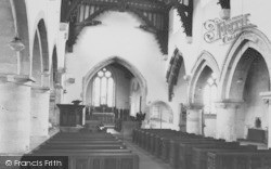 St John The Baptist Church Interior c.1960, Bere Regis