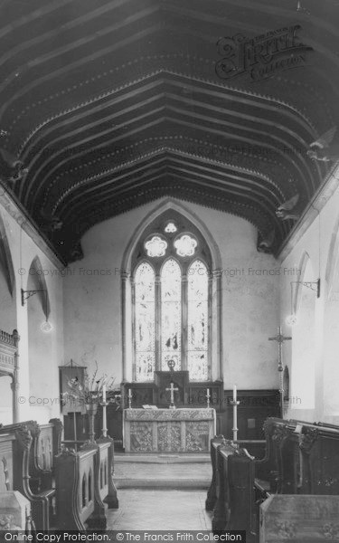 Photo of Bere Regis, The Church Chancel c.1965