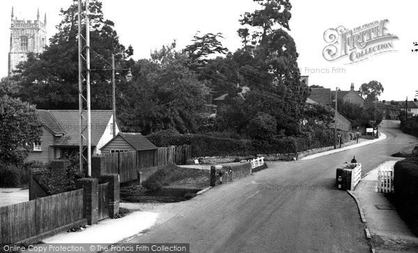 Photo of Bere Regis, The Village c.1955