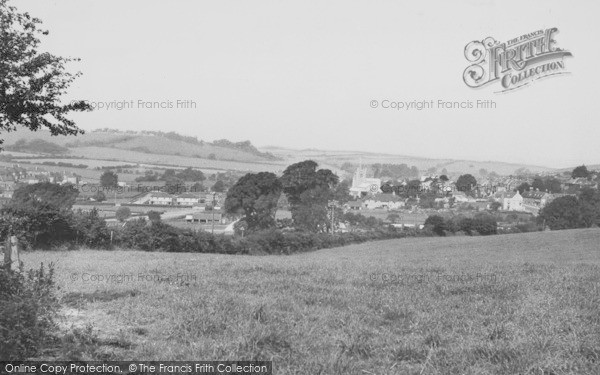 Photo of Bere Regis, View From Poole Hill c.1955