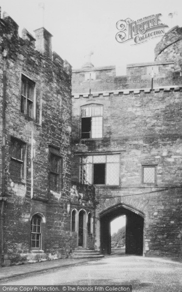 Photo of Berkeley, Castle, Entrance To Courtyard  c.1955