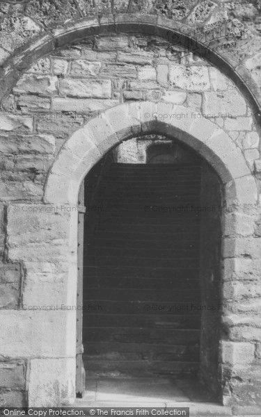 Photo of Berkeley, Castle, Steps To King Edward's Room  c.1955
