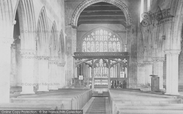 Photo of Berkeley, Church Interior 1904