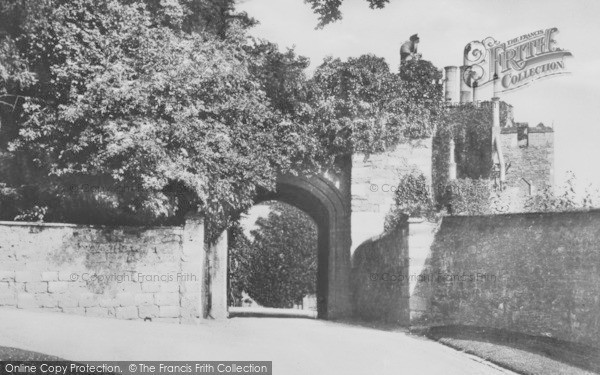 Photo of Berkeley, Entrance To Berkeley Castle c.1955