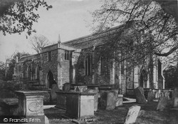 St Mary's Church From The North West 1904, Berkeley