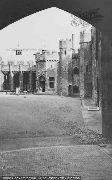 Photo of Berkeley, The Castle Inner Courtyard c.1955