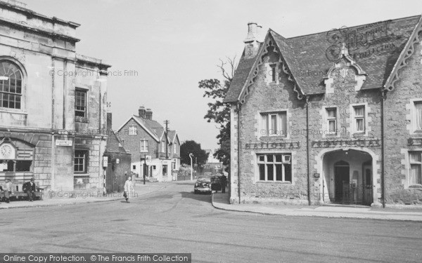 Photo of Berkeley, The Town Hall And Sharpness Road c.1955