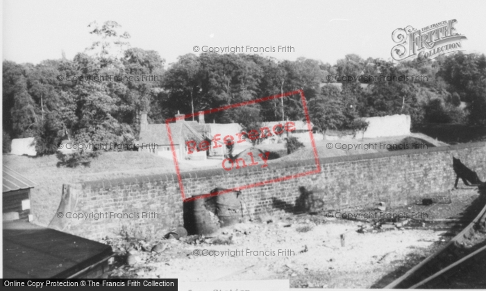 Photo of Berkhamsted, Castle Walls From Station c.1960