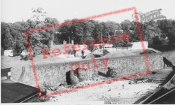 Castle Walls From Station c.1960, Berkhamsted