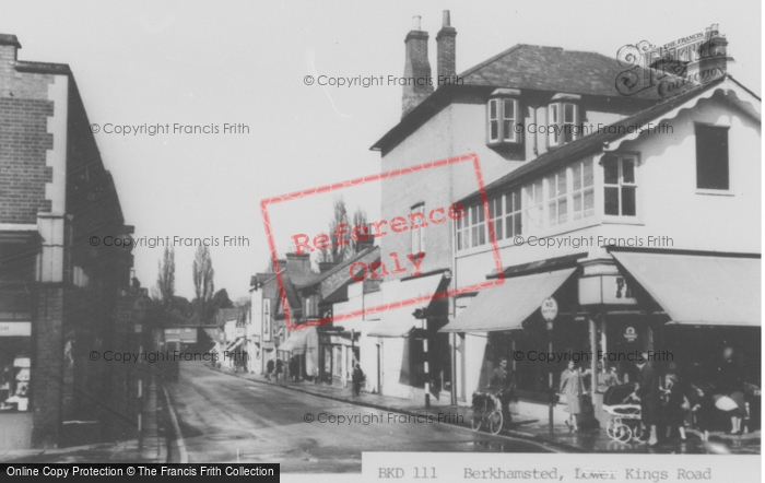 Photo of Berkhamsted, Lower Kings Road c.1965