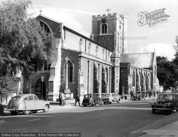 Photo of Berkhamsted, St Peter's Church c.1960