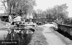 The Canal And Lock c.1965, Berkhamsted