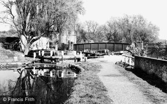 Berkhamsted, the Canal and Lock c1965