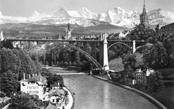 And The Alps c.1920, Berne
