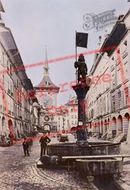 Kramgasse Beitglochthurm c.1870, Berne