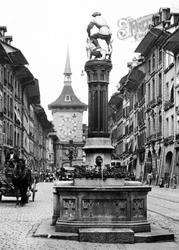 The Fountain Of Samson c.1920, Berne