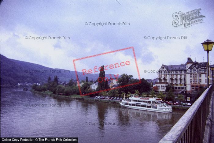 Photo of Bernkastel Kues, From River Bridge c.1985