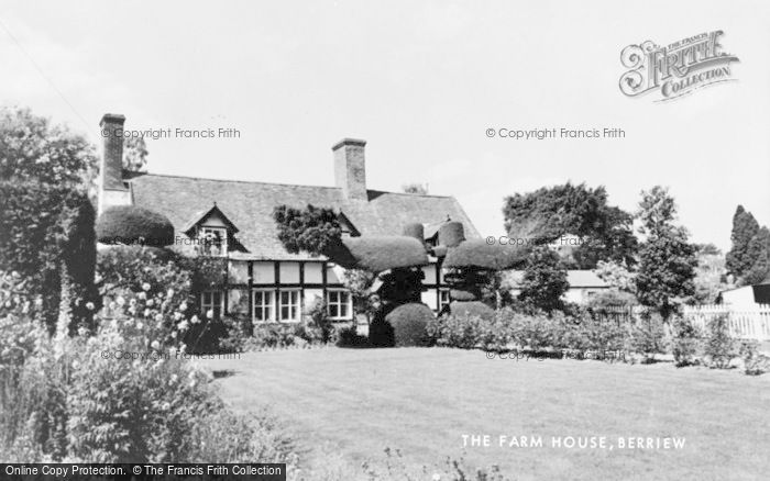 Photo of Berriew, The Farmhouse c.1950