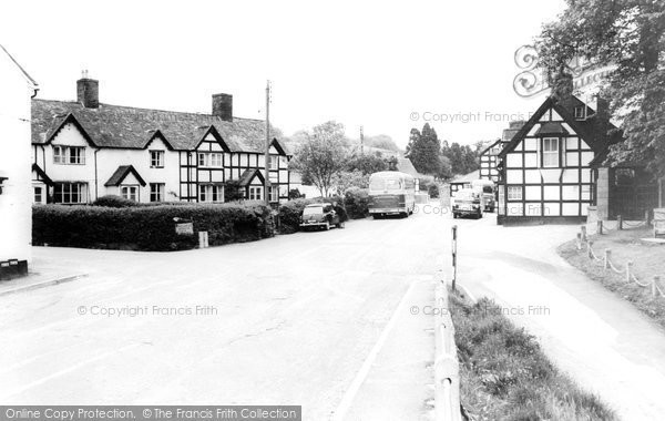 Photo of Berriew, The Village c.1955