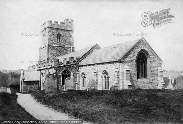 Photo of Berrow, St Mary's Church 1896