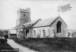 St Mary's Church 1896, Berrow