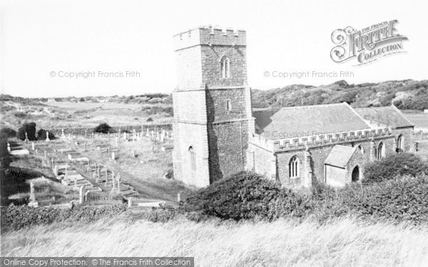 Photo of Berrow, St Mary's Church c.1955