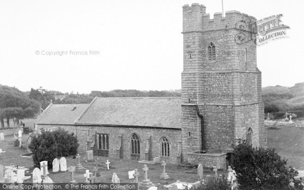 Photo of Berrow, The Church c.1950