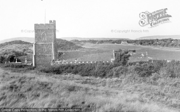 Photo of Berrow, The Church On The Sands c.1955