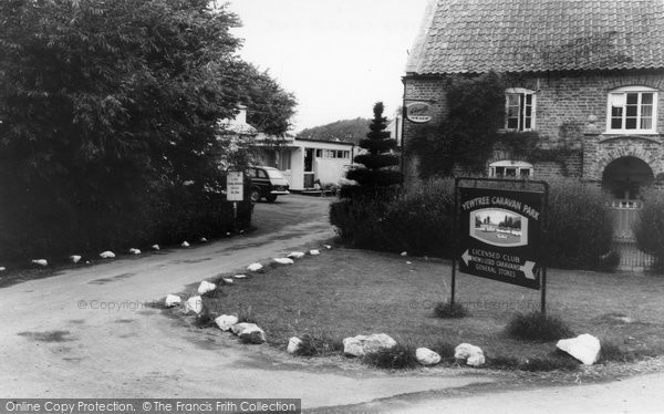 Photo of Berrow, The Entrance, Yew Tree Caravan Park c.1960