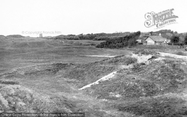 Photo of Berrow, The Golf Links From The Church c.1955