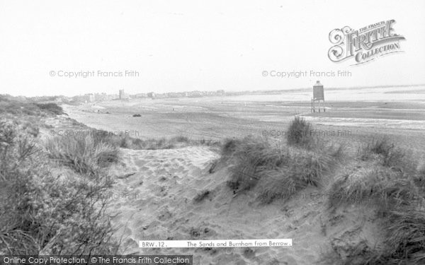 Photo of Berrow, The Sands And Burnham c.1955