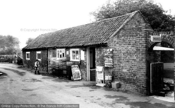 Photo of Berrow, The Shop, Yew Tree Caravan Park c.1960