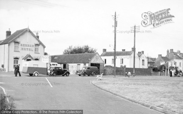 Photo of Berrow, The Village c.1955