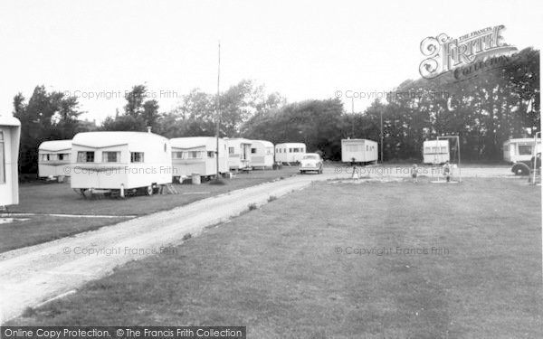 Photo of Berrow, Yew Tree Caravan Park c.1965