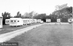 Yew Tree Caravan Park c.1965, Berrow