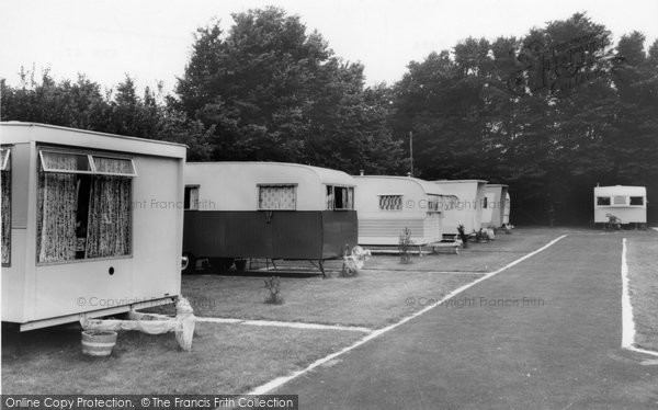 Photo of Berrow, Yew Tree Caravan Park c.1965
