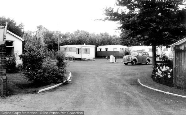 Photo of Berrow, Yew Tree Caravan Site c.1960