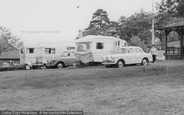 Photo of Berry Hill, Caravans, Forest Park Camp c.1965