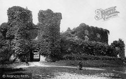 Castle c.1861, Berry Pomeroy