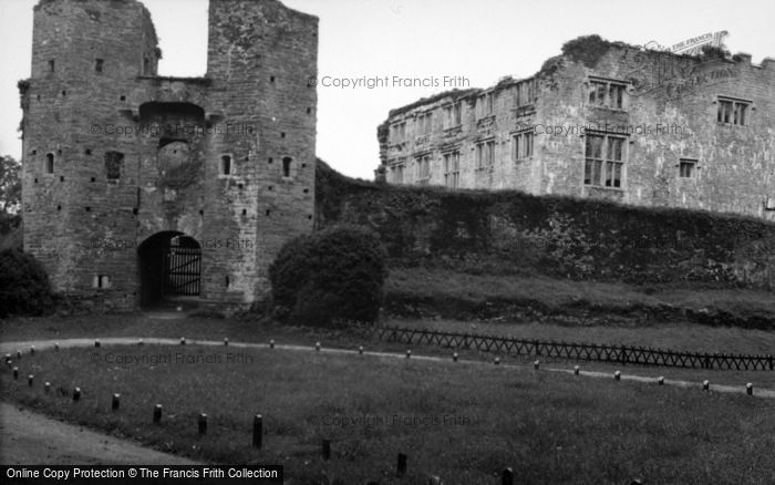 Photo of Berry Pomeroy, Castle, Gatehouse And Ruined 17 C House 1956