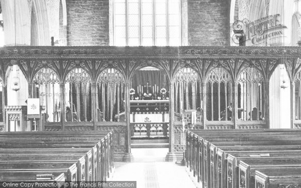 Photo of Berry Pomeroy, Church Screen 1890