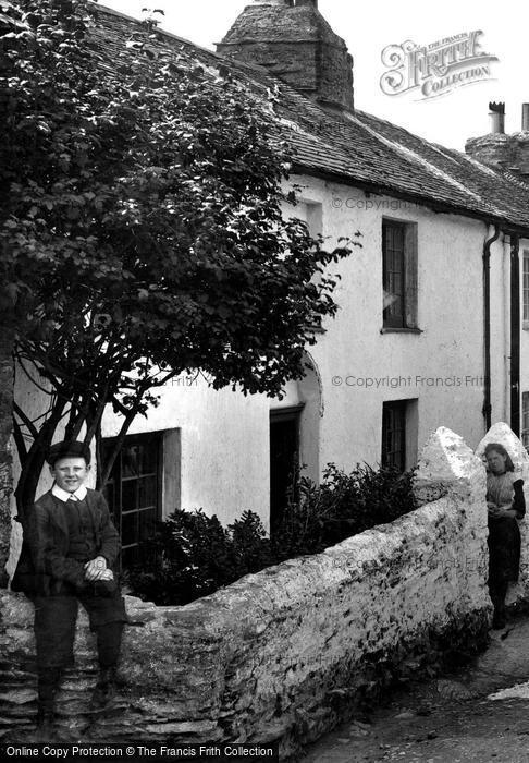 Photo of Berrynarbor, Children, Village Street 1911