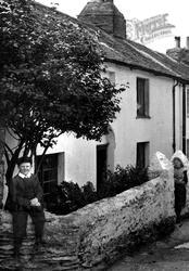 Children, Village Street 1911, Berrynarbor