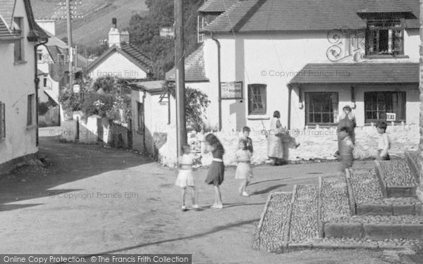 Photo of Berrynarbor, Mrs Toms Tea Rooms 1940