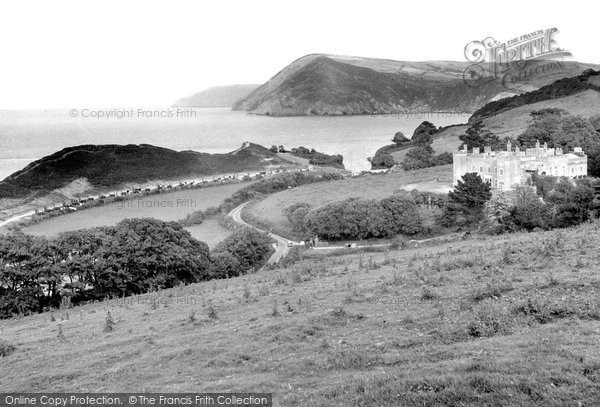 Photo of Berrynarbor, The Bay And Watermouth Valley c.1955