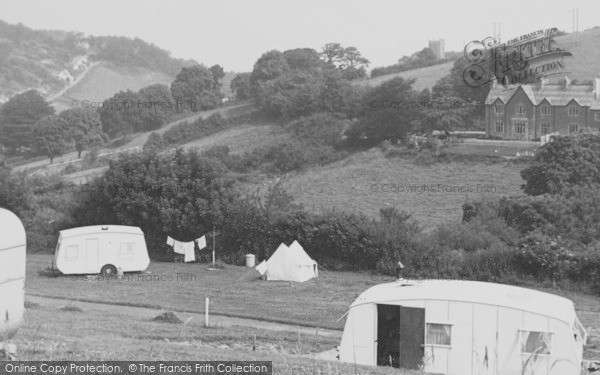 Photo of Berrynarbor, The Rectory And Haggington Hill From The Trailer Park c.1955