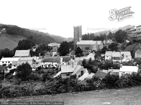 Photo of Berrynarbor, The Village And St Peter's Church 1934